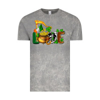 Cloud Rock St. Patrick's Love and golds Vintage Tee - OliviaCreatesArt