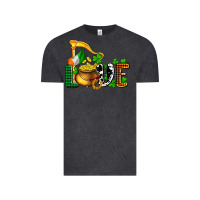 Vintage Black St. Patrick's Love and golds Vintage Tee - OliviaCreatesArt