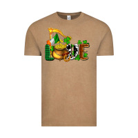 Vintage Coffee St. Patrick's Love and golds Vintage Tee - OliviaCreatesArt