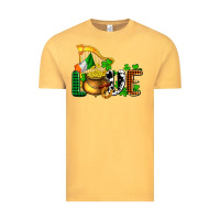 Vintage Mustard St. Patrick's Love and golds Vintage Tee - OliviaCreatesArt