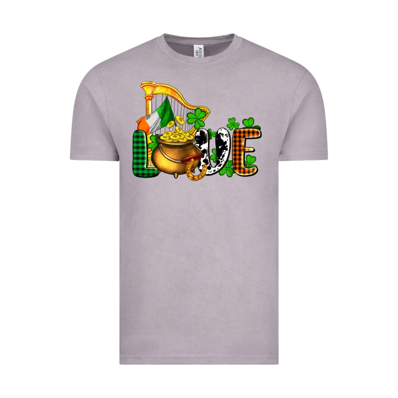 St. Patrick's Love And Golds Vintage Tee by OliviaCreatesArt | Teevron