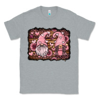 Heather Grey valentines day gnomes couple Classic Tee - Jasminsmagicworld