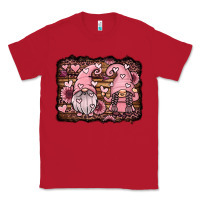 Red valentines day gnomes couple Classic Tee - Jasminsmagicworld