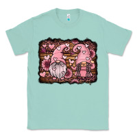 Seafoam valentines day gnomes couple Classic Tee - Jasminsmagicworld