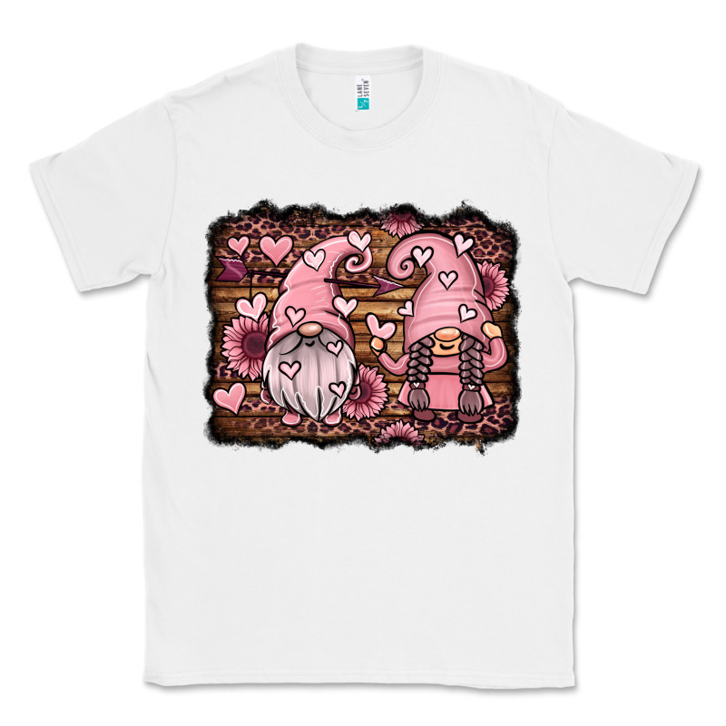 Valentines Day Gnomes Couple Classic Tee by Jasminsmagicworld | Teevron