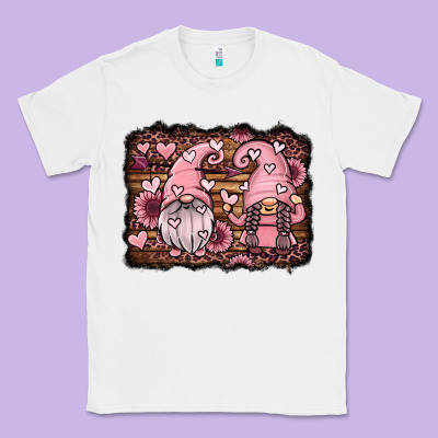 Valentines Day Gnomes Couple Classic Tee Designed By Jasminsmagicworld