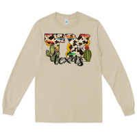 Mushroom texas state cowhide serape cactus Long Sleeve Tee - RanaPortraitStore