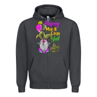 Smoke happy mardi gras y'all Zipper Hoodie - BarkalooDesign