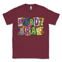 Burgundy mardi  gras Classic Tee - CowGirlArtShop