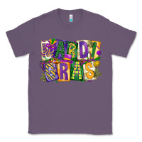 Lavender mardi  gras Classic Tee - CowGirlArtShop