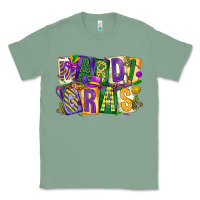 Sage mardi  gras Classic Tee - CowGirlArtShop
