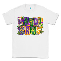 White mardi  gras Classic Tee - CowGirlArtShop