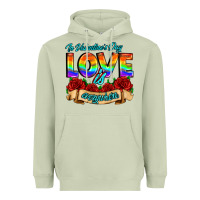 Matcha in valentines day love is everywhere Heavyweight Hoodie - AdoDesignShop