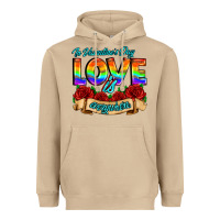 Mushroom in valentines day love is everywhere Heavyweight Hoodie - AdoDesignShop