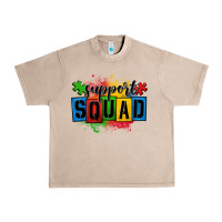 French Oak autism support squad Urban Heavy Tee - OliviaCreatesArt