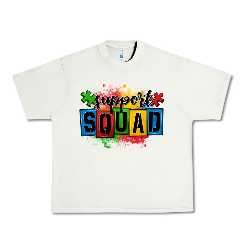 Autism Support Squad Urban Heavy Tee by OliviaCreatesArt | Teevron