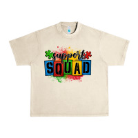 Sandshell autism support squad Urban Heavy Tee - OliviaCreatesArt
