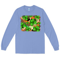 St.patricks Plaid  Green Glitter Cowhide  Leopard Long Sleeve Tee | Teevron