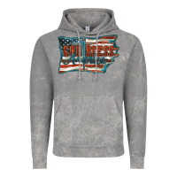 Cloud Rock God Bless America Vintage Hoodie - FaDigitalArtStudio
