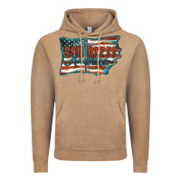 Vintage Coffee God Bless America Vintage Hoodie - FaDigitalArtStudio