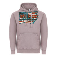 Vintage Zinc God Bless America Vintage Hoodie - FaDigitalArtStudio