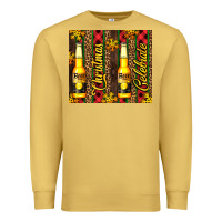Antique Gold beer bottle for christmas Premium Sweatshirt - AdoDesignShop