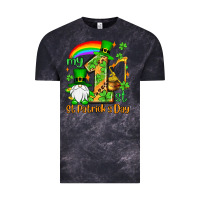 Cloud Black St. Patrick's My 1st St. Patrick's Day Vintage Tee - OliviaCreatesArt