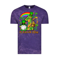 Cloud Purple St. Patrick's My 1st St. Patrick's Day Vintage Tee - OliviaCreatesArt