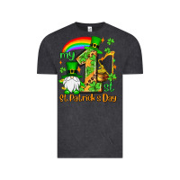 Vintage Black St. Patrick's My 1st St. Patrick's Day Vintage Tee - OliviaCreatesArt