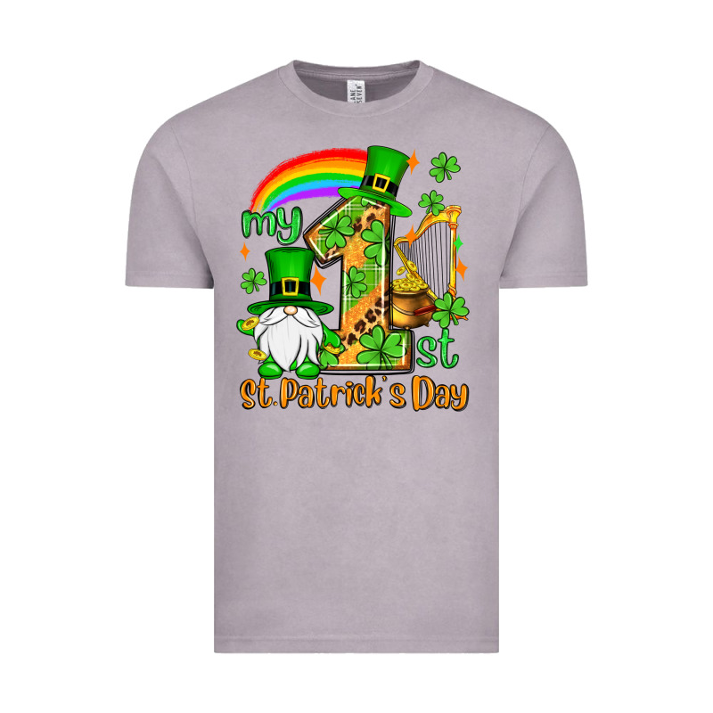 St. Patrick's My 1st St. Patrick's Day Vintage Tee by OliviaCreatesArt | Teevron