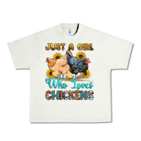 Pistachio just a girl who loves chickens Urban Heavy Tee - OliviaCreatesArt