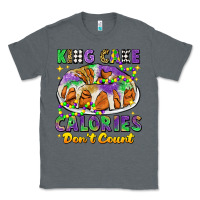 Charcoal Heather king cake calories dont count mardi gras Classic Tee - CowGirlArtShop