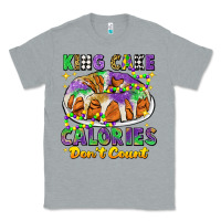Heather Grey king cake calories dont count mardi gras Classic Tee - CowGirlArtShop