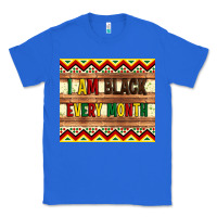 True Royal i am black every month Classic Tee - Artiststas