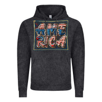Vintage Black America Vintage Hoodie - FaDigitalArtStudio