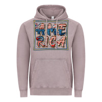 Vintage Zinc America Vintage Hoodie - FaDigitalArtStudio