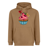 Toasted Coconut valentines day cupcake Heavyweight Hoodie - AdoDesignShop
