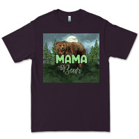 Plum Mama bear tumbler Premium Tee - HowdyJamesFarm