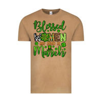Vintage Camel St. Patrick's Blessed women are born in March Vintage Tee - OliviaCreatesArt
