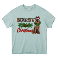 Arona merry christmas german shepherd Heavy Core Tee - RanaPortraitStore