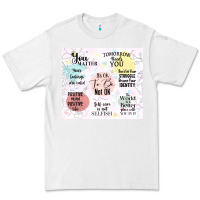 White it's ok to be not ok Premium Tee - TumblerDesignByShophia