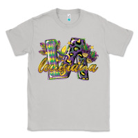 Moon Dust louisiana leopard mardi gras 12 inches 300 dpi Classic Tee - CowGirlArtShop