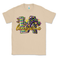 Mushroom louisiana leopard mardi gras 12 inches 300 dpi Classic Tee - CowGirlArtShop
