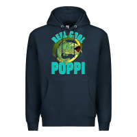 Navy reel cool poppi Premium Hoodie - Jasminsmagicworld