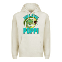 Oatmeal Heather reel cool poppi Premium Hoodie - Jasminsmagicworld