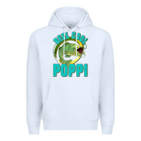 White reel cool poppi Premium Hoodie - Jasminsmagicworld