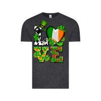 Vintage Black Love St. Patrick's Vintage Tee - OliviaCreatesArt