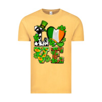 Vintage Mustard Love St. Patrick's Vintage Tee - OliviaCreatesArt