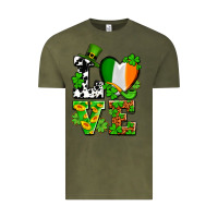 Vintage Olive Love St. Patrick's Vintage Tee - OliviaCreatesArt