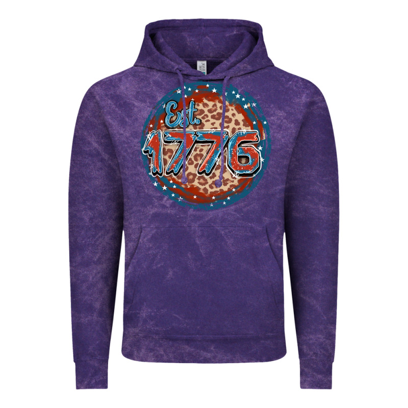 Est. 1776 Vintage Hoodie by FaDigitalArtStudio | Teevron